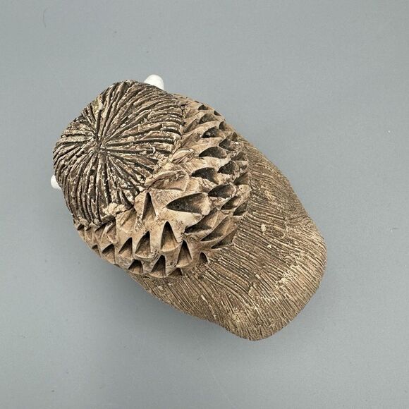 Vtg Artesania Rinconada Classic Musk Ox Figurine Signed Uruguay #2 Glazed Accent - Picture 6 of 9